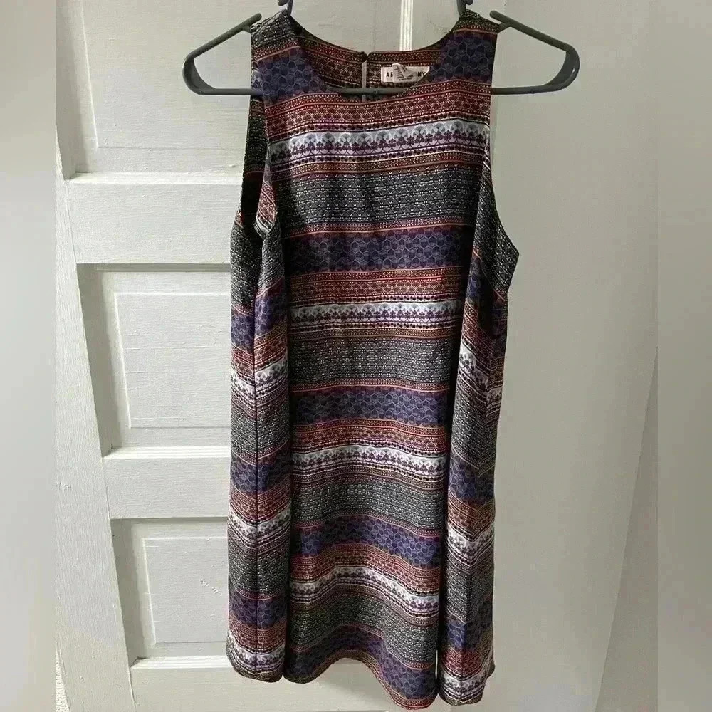 Artisan NY flowy‎ patterned tanktop dress size 2